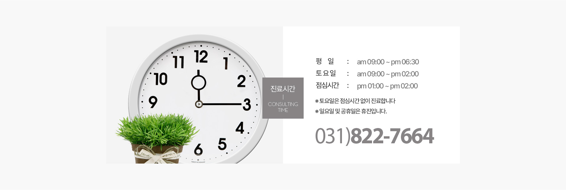 진료시간
