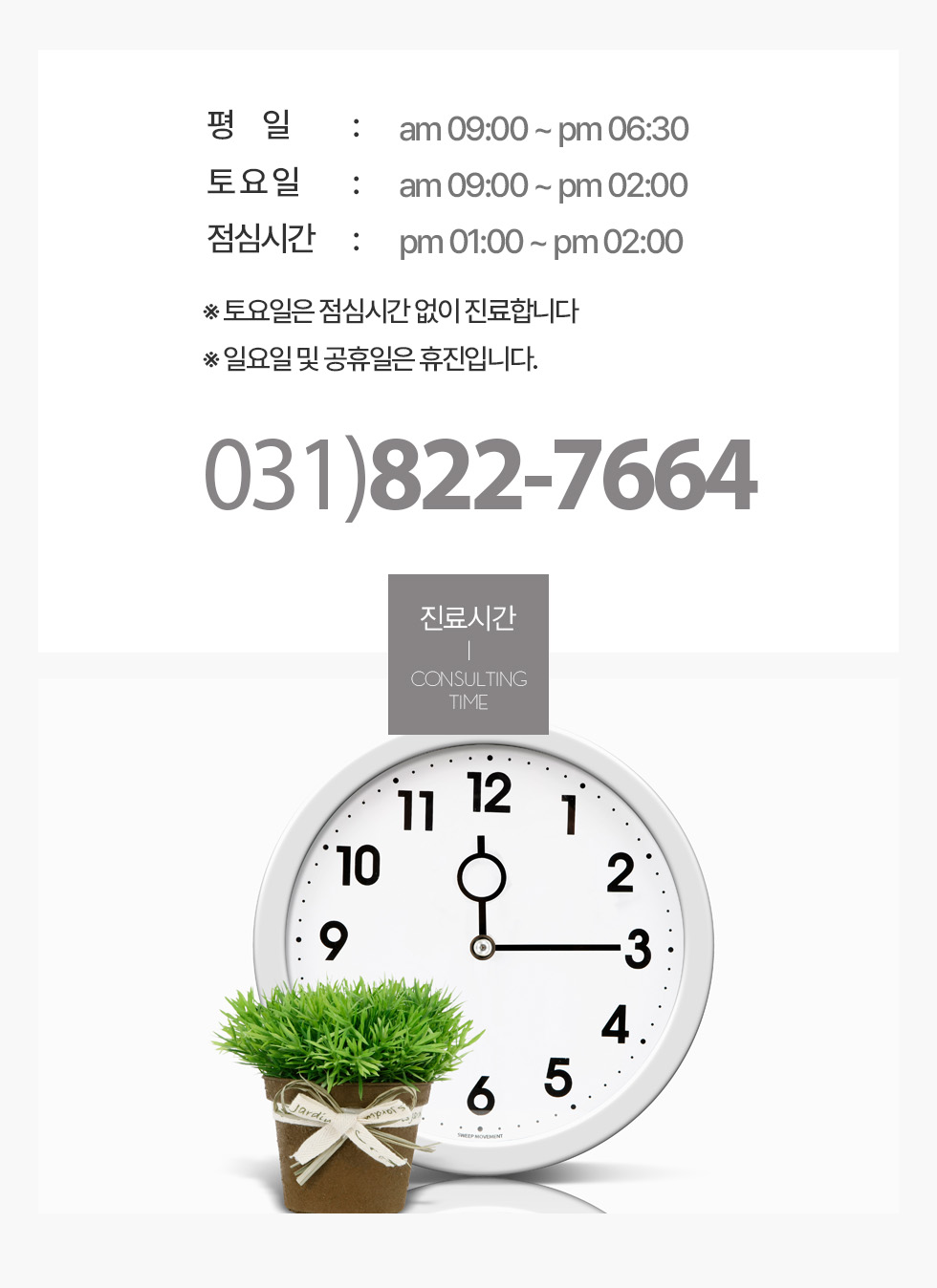 진료시간